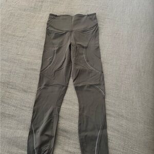 lululemon athletica Light Gray High-Rise Leggings